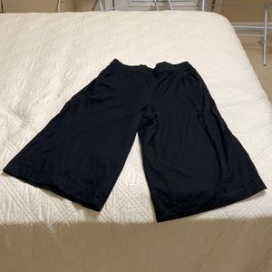 GAP Wide-Leg Black Culottes
